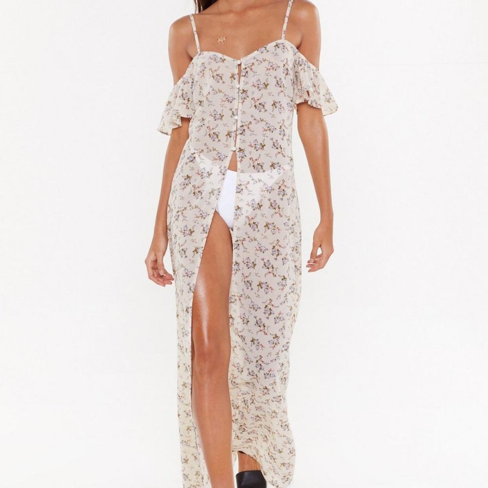 FLORAL COVERUP